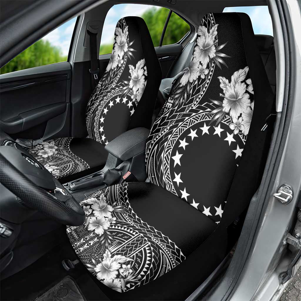 Kia Orana Cook Islands Car Seat Cover Tiare and Stars LT7 - Polynesian Pride