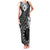 Kia Orana Cook Islands Family Matching Tank Maxi Dress and Hawaiian Shirt Tiare and Stars