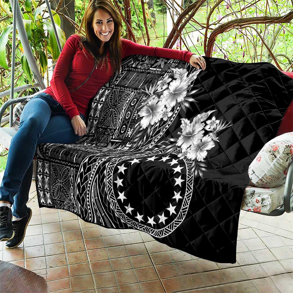 Kia Orana Cook Islands Quilt Tiare and Stars LT7 - Polynesian Pride