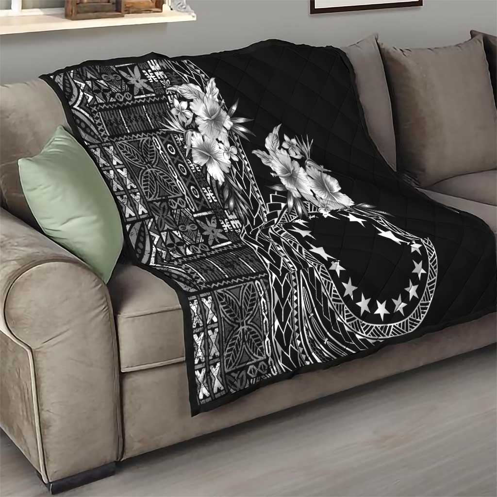 Kia Orana Cook Islands Quilt Tiare and Stars LT7 - Polynesian Pride