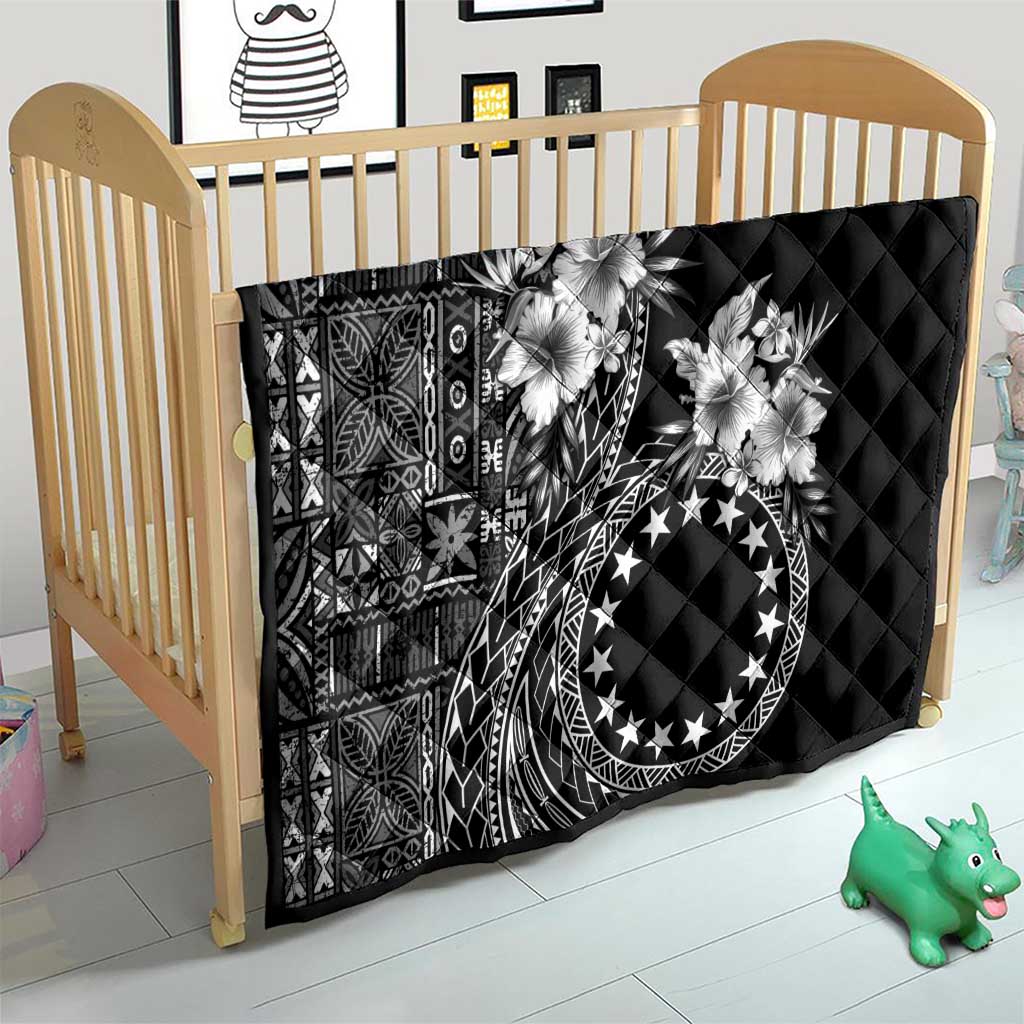 Kia Orana Cook Islands Quilt Tiare and Stars LT7 - Polynesian Pride