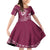Kia Orana Cook Islands Family Matching Off Shoulder Short Dress and Hawaiian Shirt Tiare and Stars - Maroon