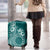 Kia Orana Cook Islands Luggage Cover Tiare and Stars - Teal