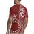 Kia Orana Cook Islands Rugby Jersey Tiare and Stars - Scarlet