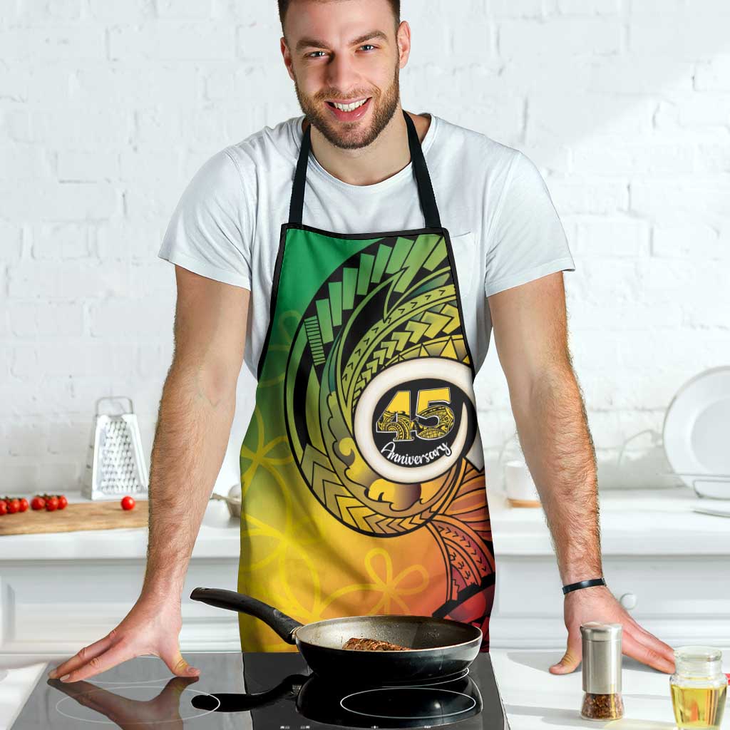 Vanuatu 45th Independence Anniversary Apron Ni-Van Sandroing - Polynesian Pride