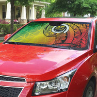 Vanuatu 45th Independence Anniversary Auto Sun Shade Ni-Van Sandroing - Polynesian Pride