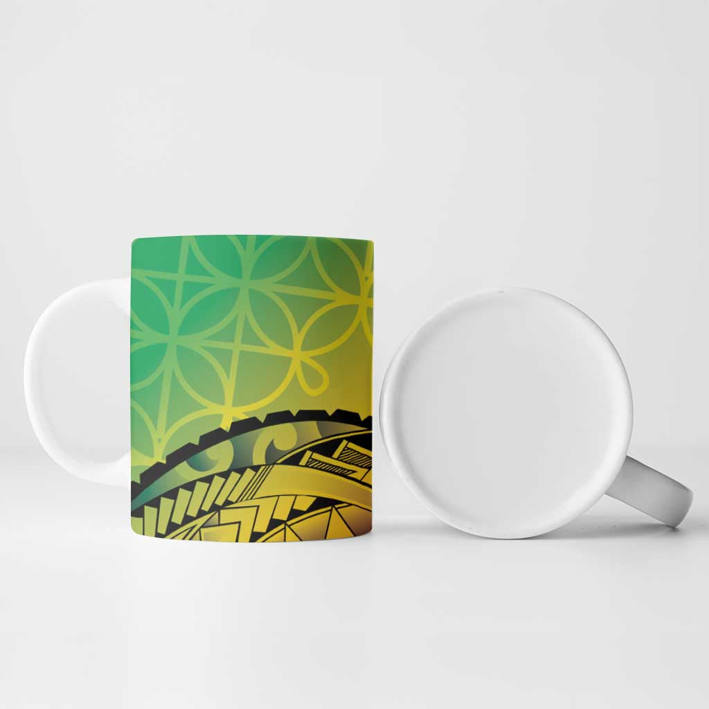 Vanuatu 45th Independence Anniversary Ceramic Mug Ni-Van Sandroing - Polynesian Pride