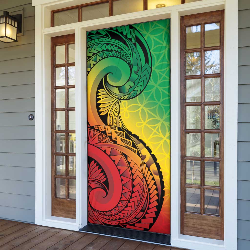 Vanuatu 45th Independence Anniversary Door Cover Ni-Van Sandroing - Polynesian Pride