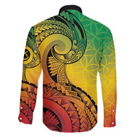 Vanuatu 45th Independence Anniversary Family Matching Tank Maxi Dress and Hawaiian Shirt Ni-Van Sandroing - Polynesian Pride