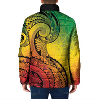 Vanuatu 45th Independence Anniversary Padded Jacket Ni-Van Sandroing - Polynesian Pride