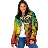 Vanuatu 45th Independence Anniversary Padded Jacket Ni-Van Sandroing - Polynesian Pride