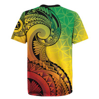 Vanuatu 45th Independence Anniversary Rugby Jersey Ni-Van Sandroing - Polynesian Pride