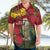 Kakapo Bird New Zealand Hawaiian Shirt Floral Christmas