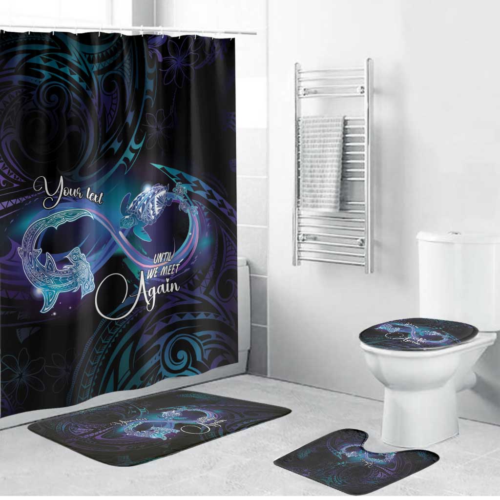 Polynesian Personalized Memorial Bathroom Set Oceanic Infinity Symbol - Until We Meet Again - Polynesian Pride