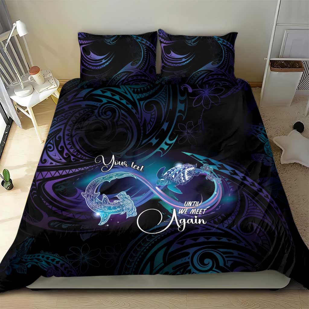 Polynesian Personalized Memorial Bedding Set Oceanic Infinity Symbol - Until We Meet Again - Polynesian Pride