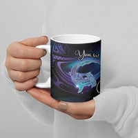 Polynesian Personalized Memorial Ceramic Mug Oceanic Infinity Symbol - Until We Meet Again - Polynesian Pride