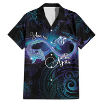 Polynesian Personalized Memorial Family Matching Mermaid Dress and Hawaiian Shirt Oceanic Infinity Symbol - Until We Meet Again - Polynesian Pride