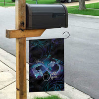 Polynesian Personalized Memorial Garden Flag Oceanic Infinity Symbol - Until We Meet Again LT7 - Polynesian Pride