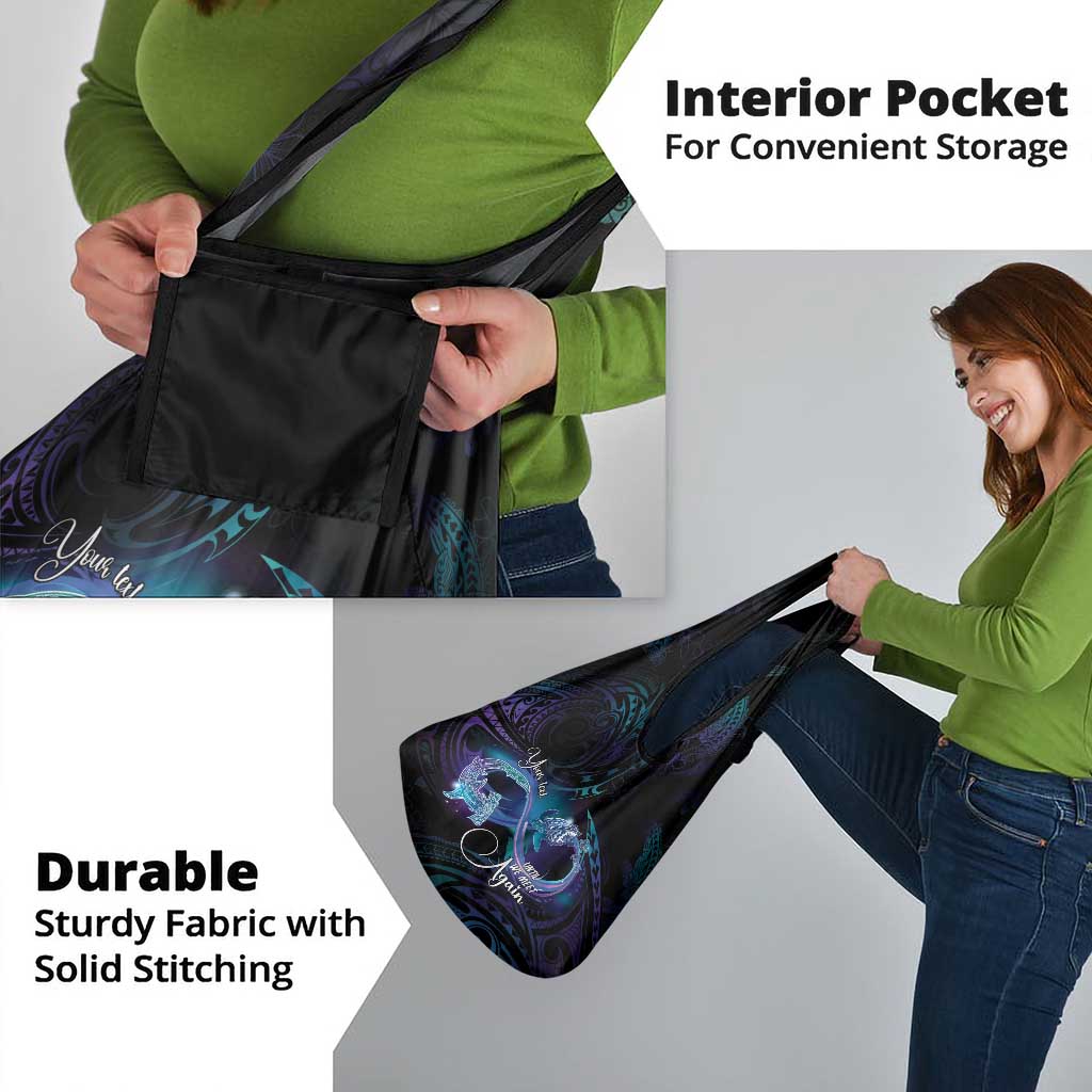 Polynesian Personalized Memorial Grocery Bag Oceanic Infinity Symbol - Until We Meet Again - Polynesian Pride