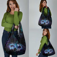 Polynesian Personalized Memorial Grocery Bag Oceanic Infinity Symbol - Until We Meet Again - Polynesian Pride