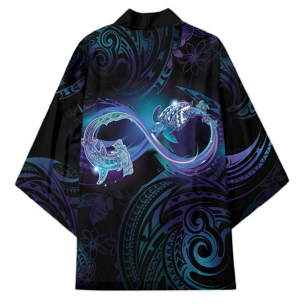 Polynesian Personalized Memorial Kimono Oceanic Infinity Symbol - Until We Meet Again - Polynesian Pride