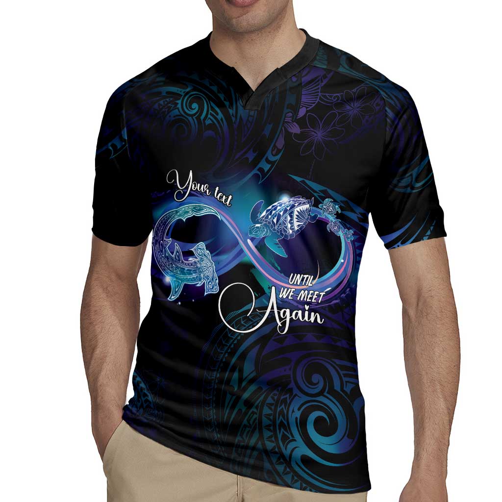 Polynesian Personalized Memorial Rugby Jersey Oceanic Infinity Symbol - Until We Meet Again - Polynesian Pride