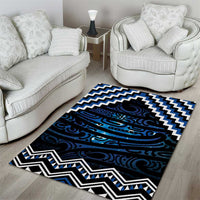 New Zealand Matariki Area Rug Galaxy Styled Taniko LT7 - Polynesian Pride