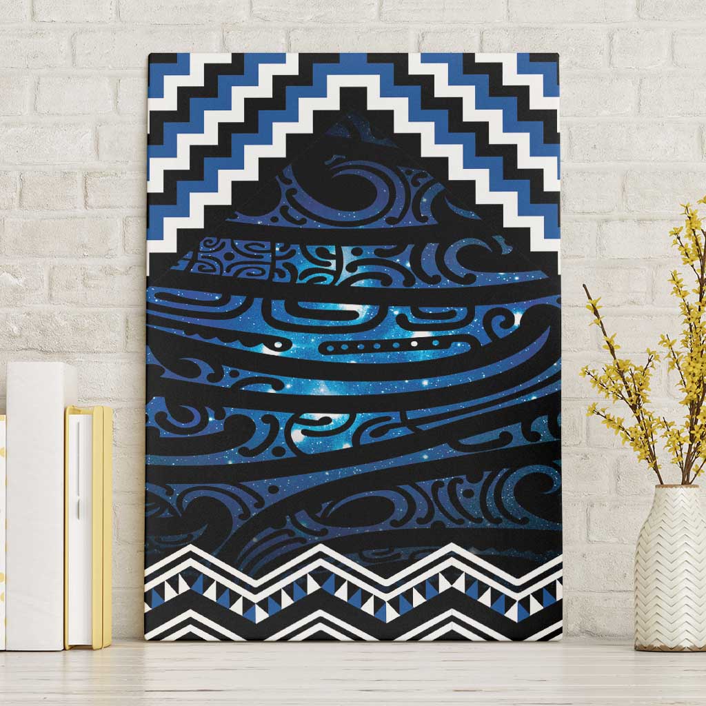 New Zealand Matariki Canvas Wall Art Galaxy Styled Taniko