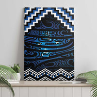 New Zealand Matariki Canvas Wall Art Galaxy Styled Taniko LT7 - Polynesian Pride