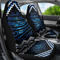 New Zealand Matariki Car Seat Cover Galaxy Styled Taniko LT7 - Polynesian Pride