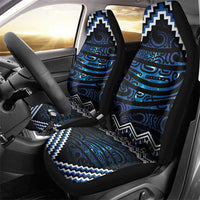 New Zealand Matariki Car Seat Cover Galaxy Styled Taniko LT7 - Polynesian Pride