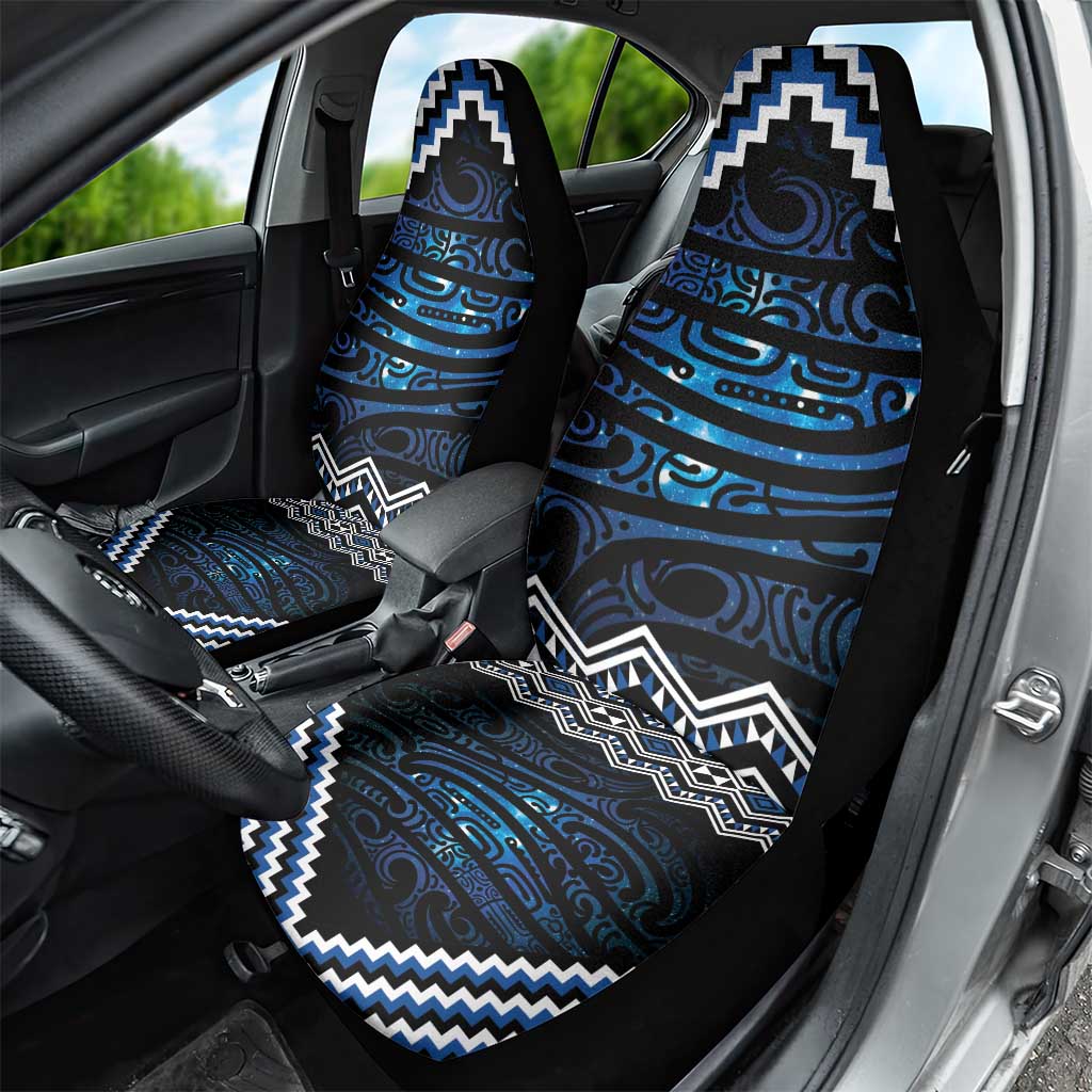 New Zealand Matariki Car Seat Cover Galaxy Styled Taniko LT7 - Polynesian Pride