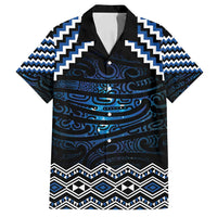 New Zealand Matariki Family Matching Summer Maxi Dress and Hawaiian Shirt Galaxy Styled Taniko