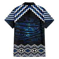 New Zealand Matariki Family Matching Summer Maxi Dress and Hawaiian Shirt Galaxy Styled Taniko