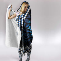 New Zealand Matariki Hooded Blanket Galaxy Styled Taniko LT7 - Polynesian Pride
