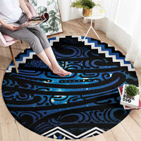New Zealand Matariki Round Carpet Galaxy Styled Taniko LT7 - Polynesian Pride