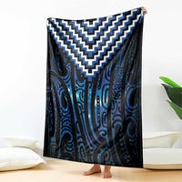New Zealand Matariki Blanket Galaxy Poutama Motifs LT7 - Polynesian Pride