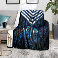 New Zealand Matariki Blanket Galaxy Poutama Motifs LT7 - Polynesian Pride