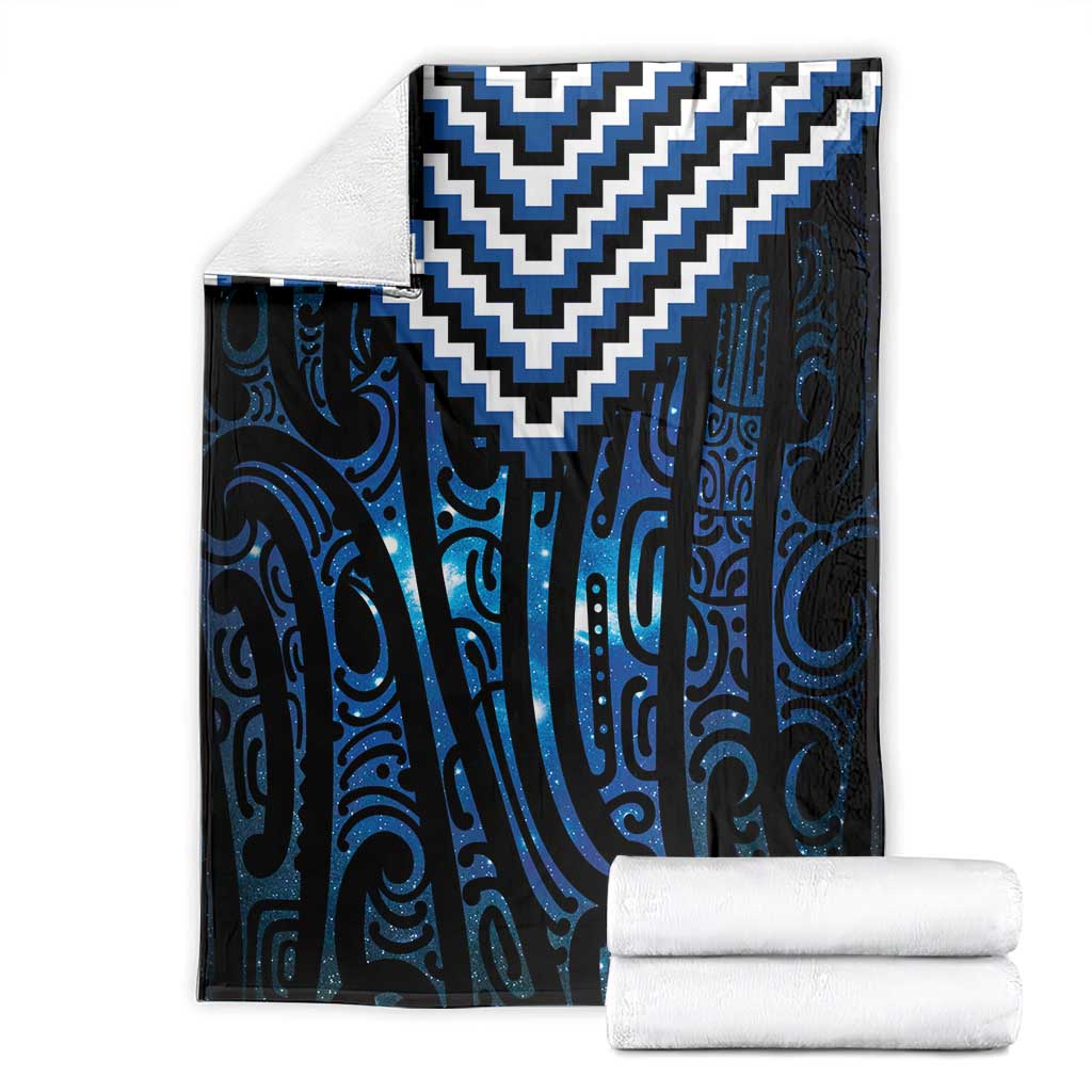 New Zealand Matariki Blanket Galaxy Poutama Motifs LT7 - Polynesian Pride