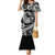 Polynesian Plumeria Mermaid Dress Ride The Waves - Black LT7 Women Black - Polynesian Pride