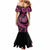 Polynesian Plumeria Mermaid Dress Ride The Waves - Pink LT7 - Polynesian Pride