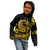 Polynesian Plumeria Kid Hoodie Ride The Waves - Yellow LT7 - Polynesian Pride