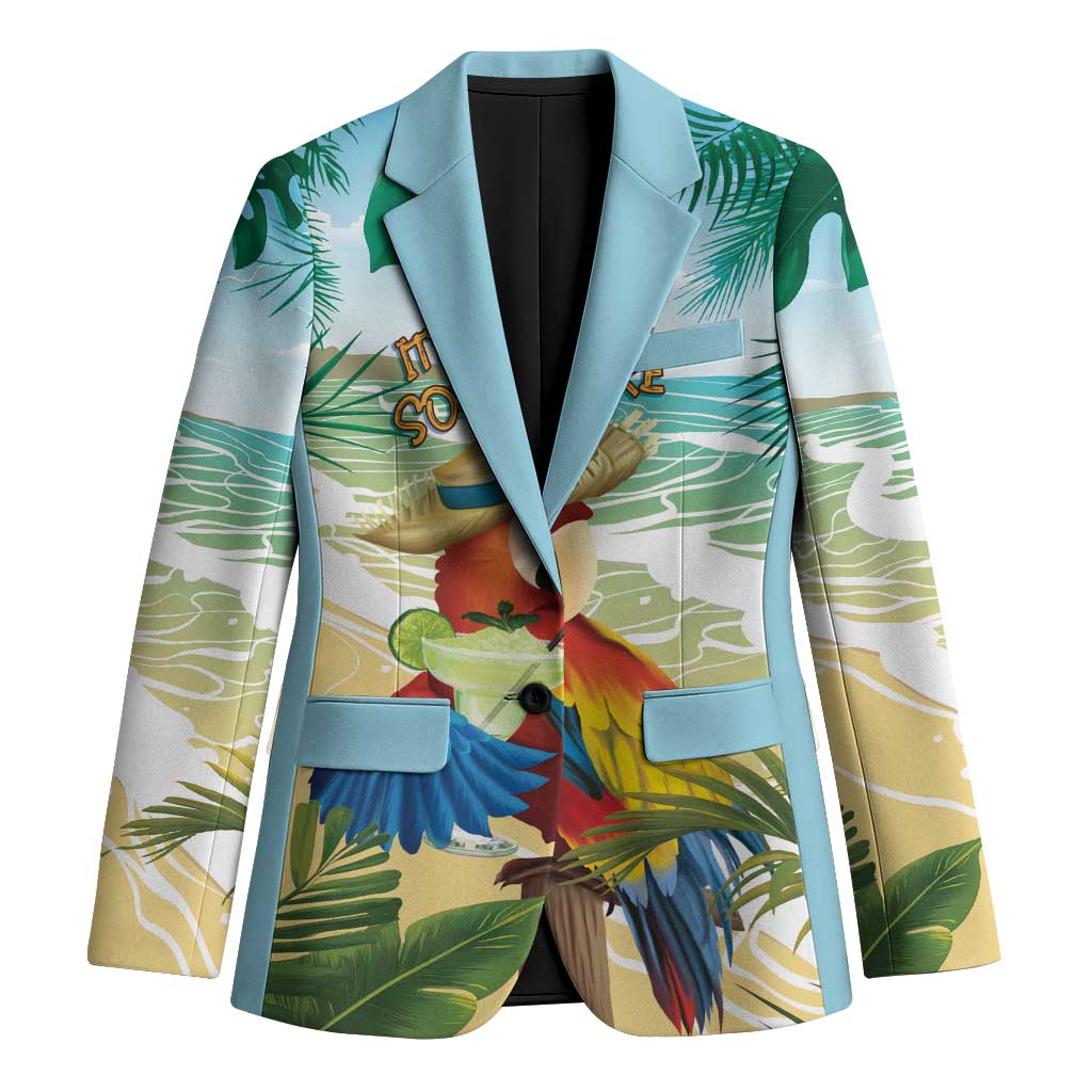 Aloha Hawaii It's 5 o'clock Somewhere Blazer LT7 Unisex Blue - Polynesian Pride