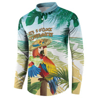 Aloha Hawaii It's 5 o'clock Somewhere Button Sweatshirt - Polynesian Pride