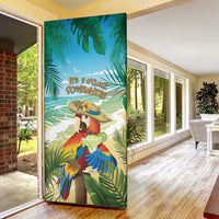 Aloha Hawaii It's 5 o'clock Somewhere Door Cover - Polynesian Pride