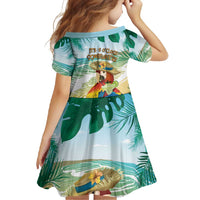 Aloha Hawaii It's 5 o'clock Somewhere Family Matching Tank Maxi Dress and Hawaiian Shirt - Polynesian Pride