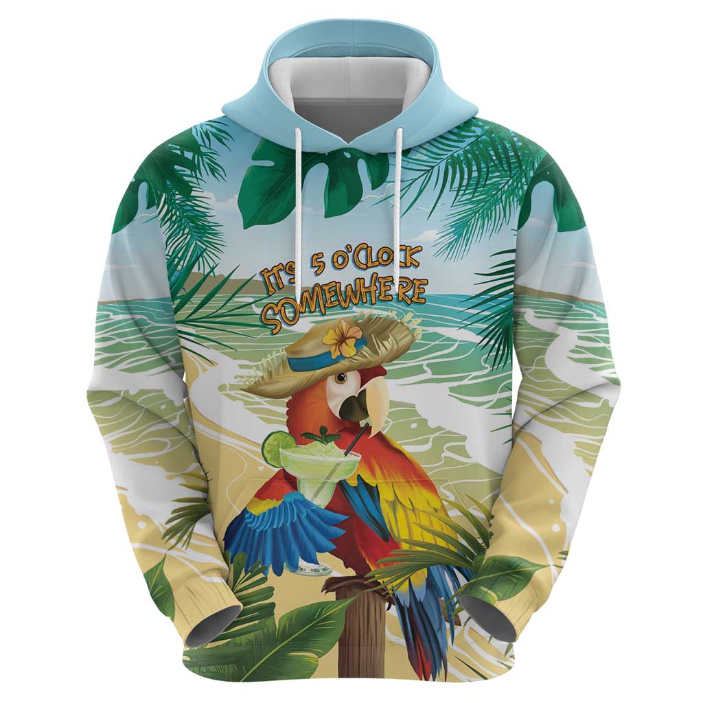 Aloha Hawaii It's 5 o'clock Somewhere Hoodie - Polynesian Pride