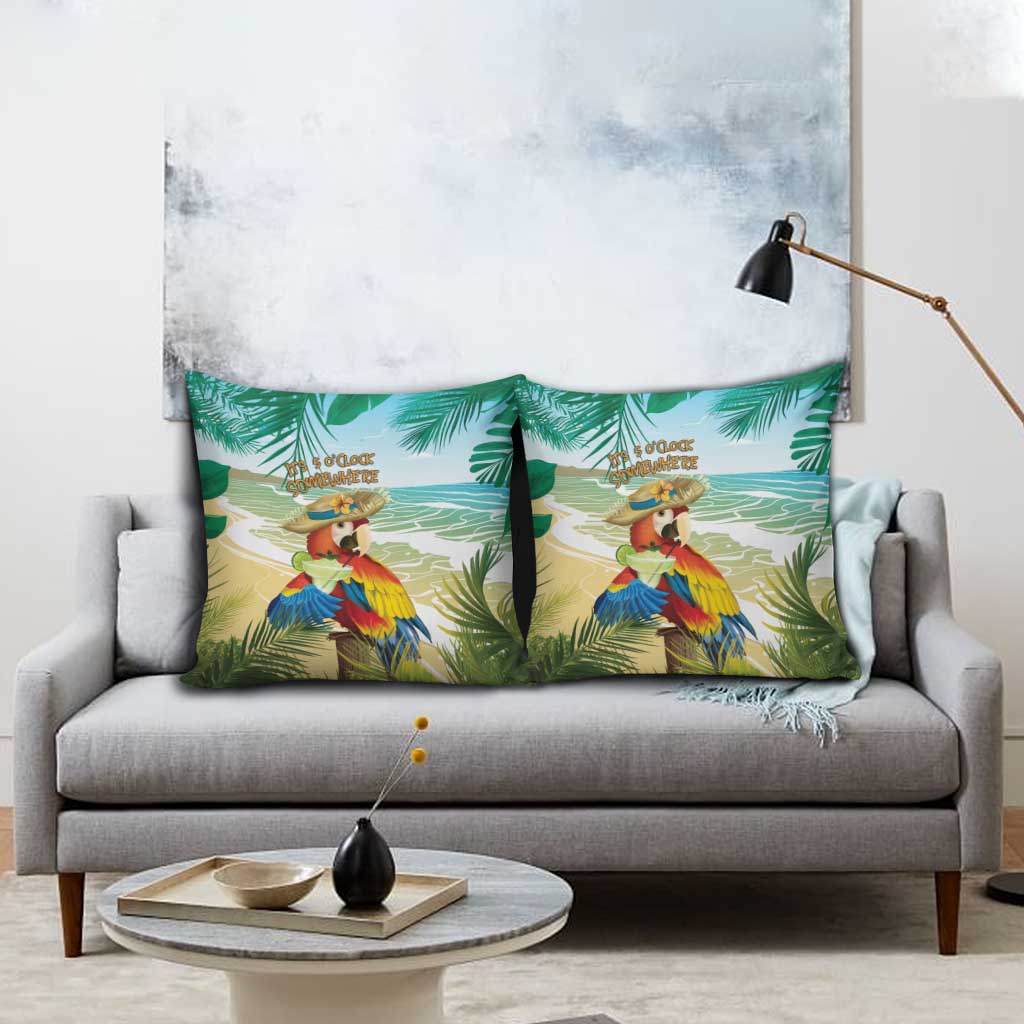 Aloha Hawaii It's 5 o'clock Somewhere Pillow Cover LT7 - Polynesian Pride