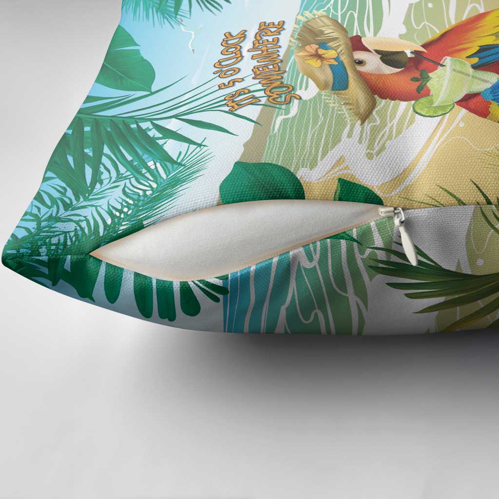 Aloha Hawaii It's 5 o'clock Somewhere Pillow Cover LT7 - Polynesian Pride