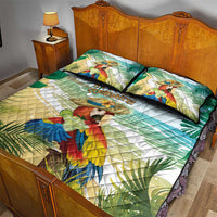 Aloha Hawaii It's 5 o'clock Somewhere Quilt Bed Set - Polynesian Pride